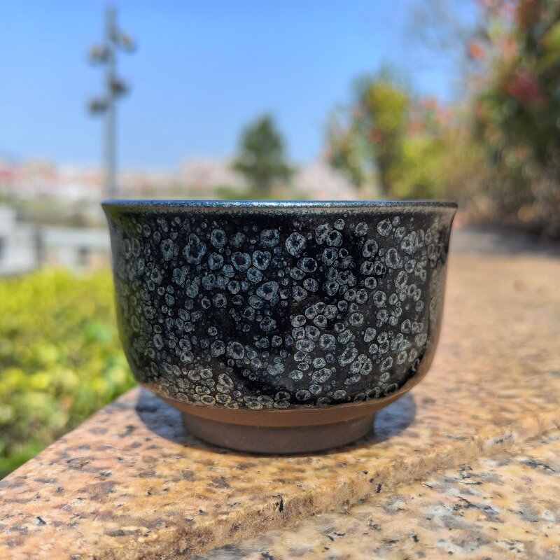 建盏茶杯陶瓷特别主人杯高端个人专用喝茶杯品茗杯聚财办公室单杯
