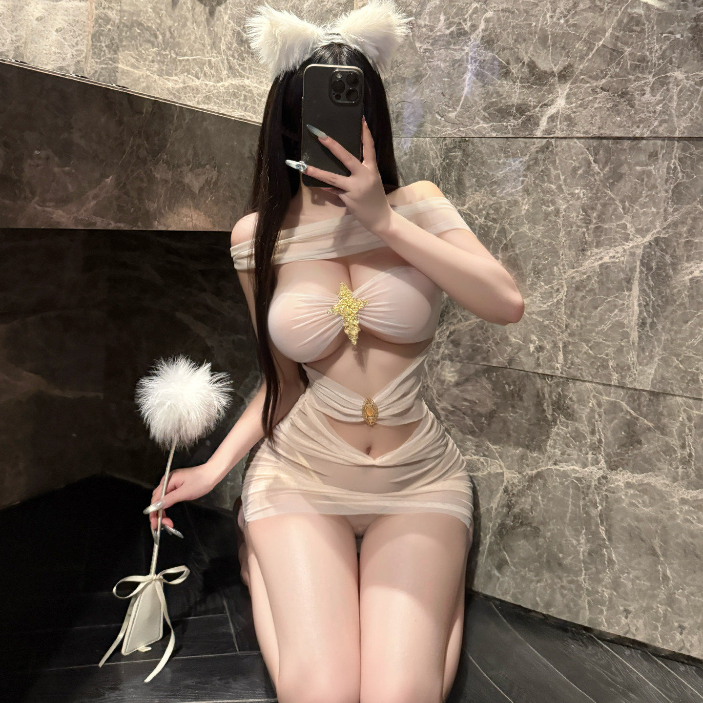 成人趣味睡衣性感女情调高级床上超暴露全透明内衣禁欲系勾人睡裙