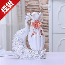 插花欧式家居摆g件装饰品客厅花瓶1