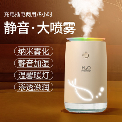 【薇垭推荐】加湿器小型家用静音卧室宿舍学生室内办公室桌面空气迷你车载便携式空调女生礼物空调房