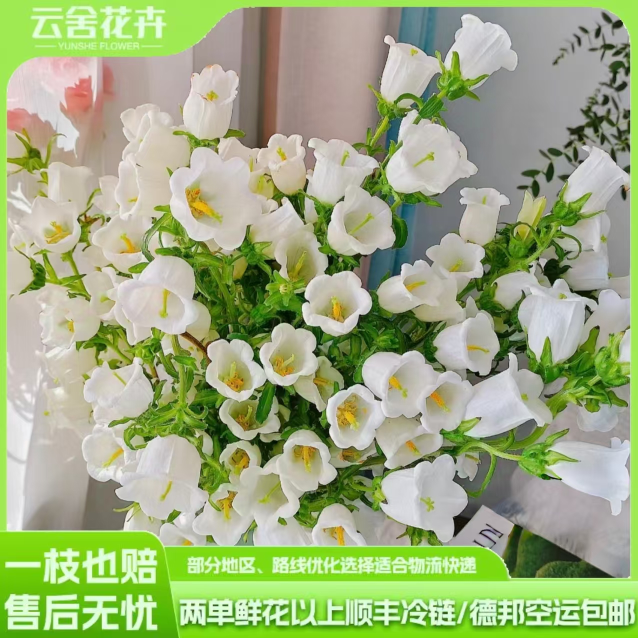 高品质风铃日常插瓶白色风铃