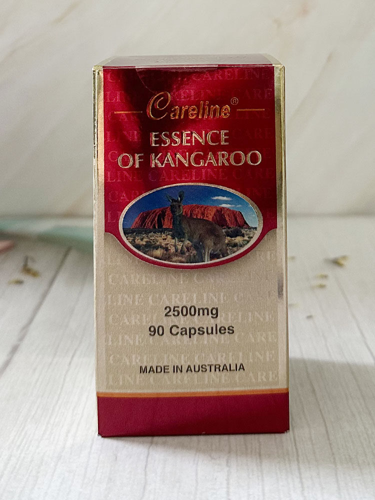 澳门代购澳洲Gareling柯蓝牌袋鼠精胶囊2500mg90粒正品包邮附小票