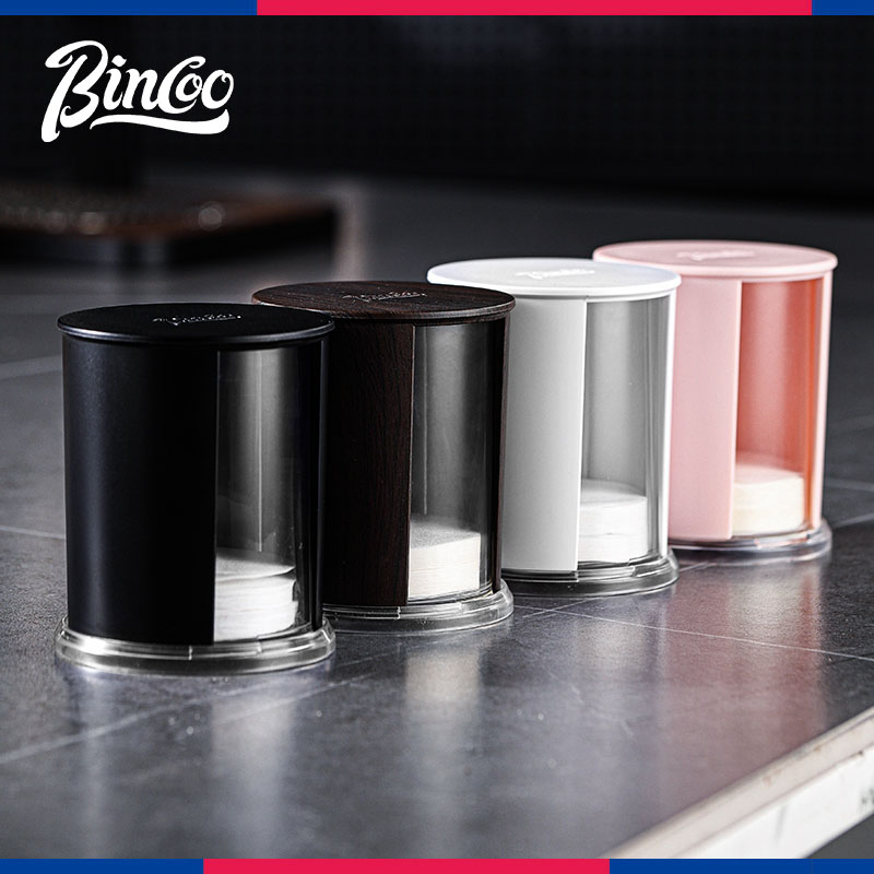 摩卡壶咖啡机手柄粉碗滤纸收纳盒