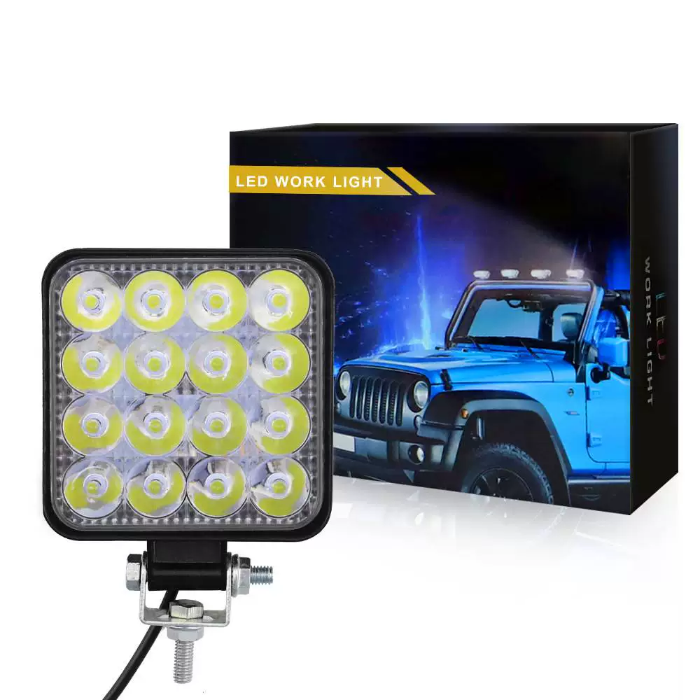 LED маленькие квадратные дополнительные измененные лампы, гнездо, 48Вт