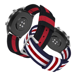 【特惠福利款】佳明Forerunner255/245/M/Fenix7x帆布尼龙表带645/Vivoactive3/Venu/6 S60/40 FR935手表腕带