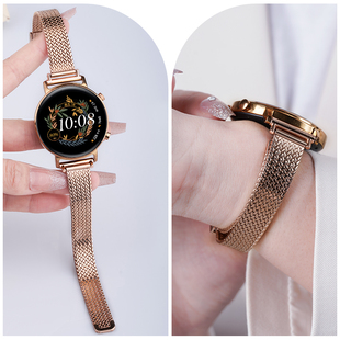 Pronew腕带荣耀magic2钢带GS 3夏季 适用华为GT3手表GT4麦穗卡扣GT5 Pro表带watch4Pro运动智能watchgt女款