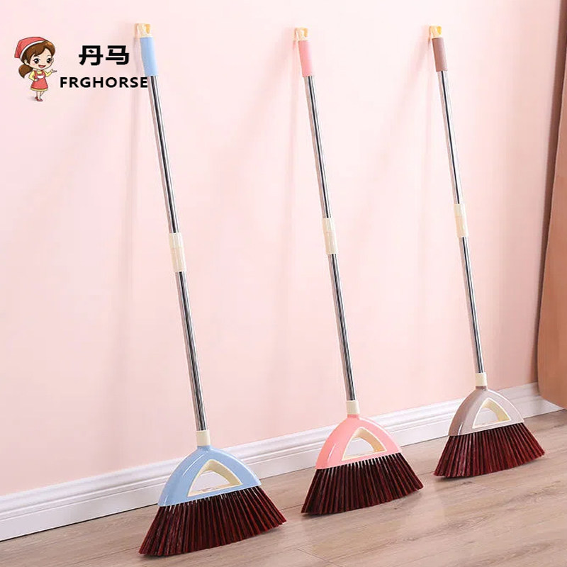 扫把家用大号加长杆软毛扫帚单个长柄不弯腰捎把不沾头发扫地神器