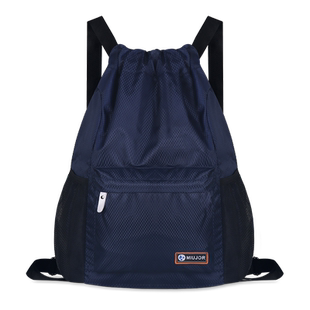 定制束口袋干湿分离游泳包运动训练抽绳双肩包篮球收纳包旅行背包