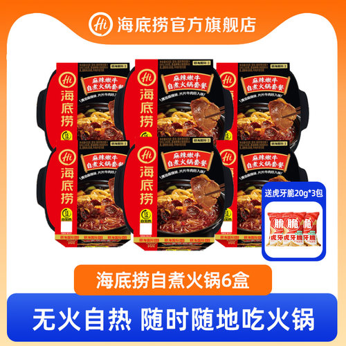 海底捞整箱盒装多种口味自煮火锅