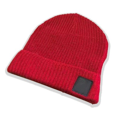 Topstoney简约纯色保暖针织帽