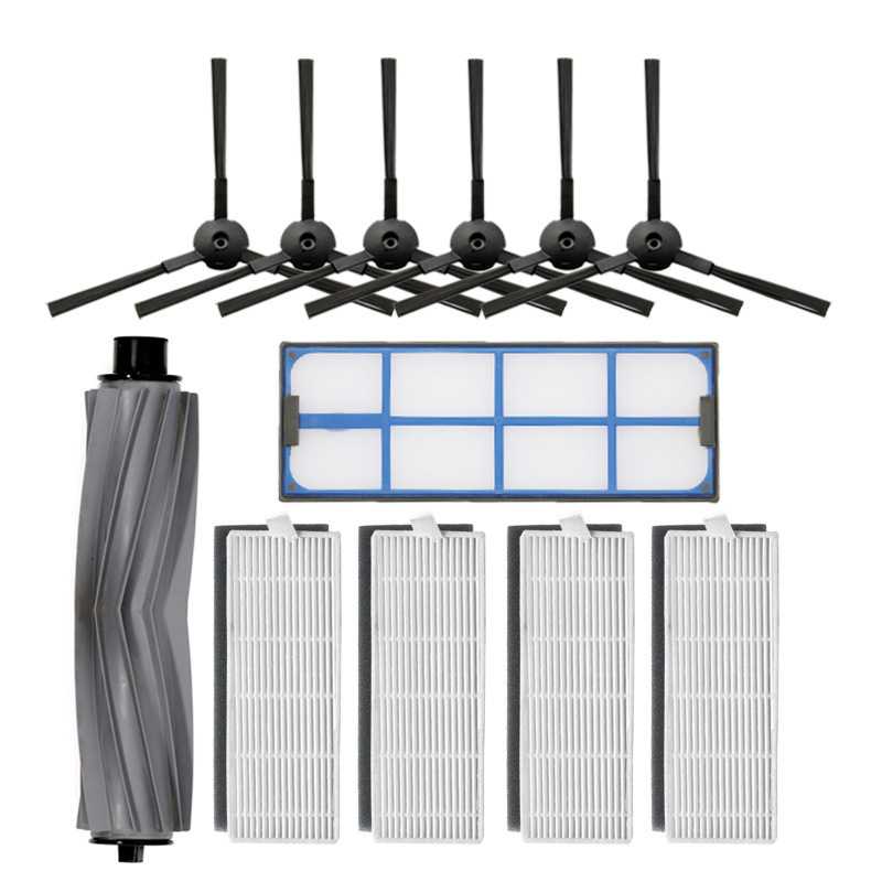 适用于 ilife扫地机配件滤网 A8 A6 X620 X623边刷滚刷过滤器侧刷