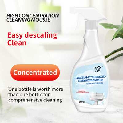 独立站ebay热销 厨房卫生间清洁剂 浴室清洁除水垢污渍清洗液