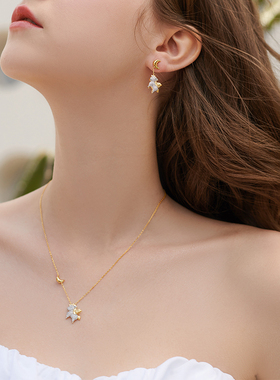 LULU独角兽原创设计925银项链