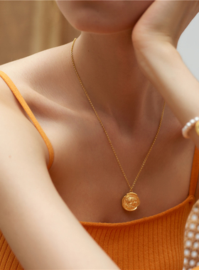 LULUCHANG复古女王925银项链