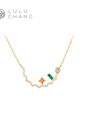 luluchang项链女纯银时尚简约