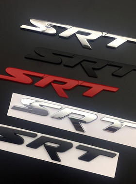 适用于大切诺基300C 铂锐SRT金属车标道奇酷博指南车贴SRT贴标