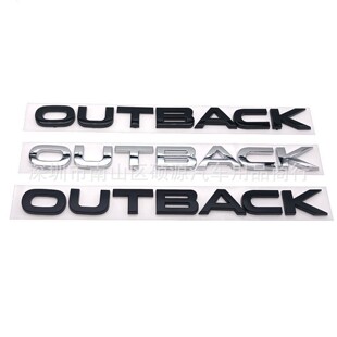 适用于斯巴鲁傲虎OUTBACK SUBARUAWD改装车标英文字母尾标车贴