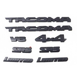 SR5套装 TACOMA覆盖车标 4X4 皮卡V6 适用于丰田塔库玛3D立体贴标
