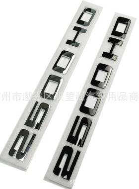 适用于雪佛兰GMC 2500HD改装 立体车标 SILVERADO TAHOE车身贴标