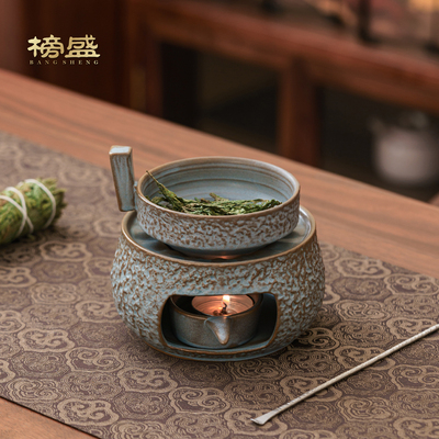榜盛日式手工粗陶茶炉提香扩香
