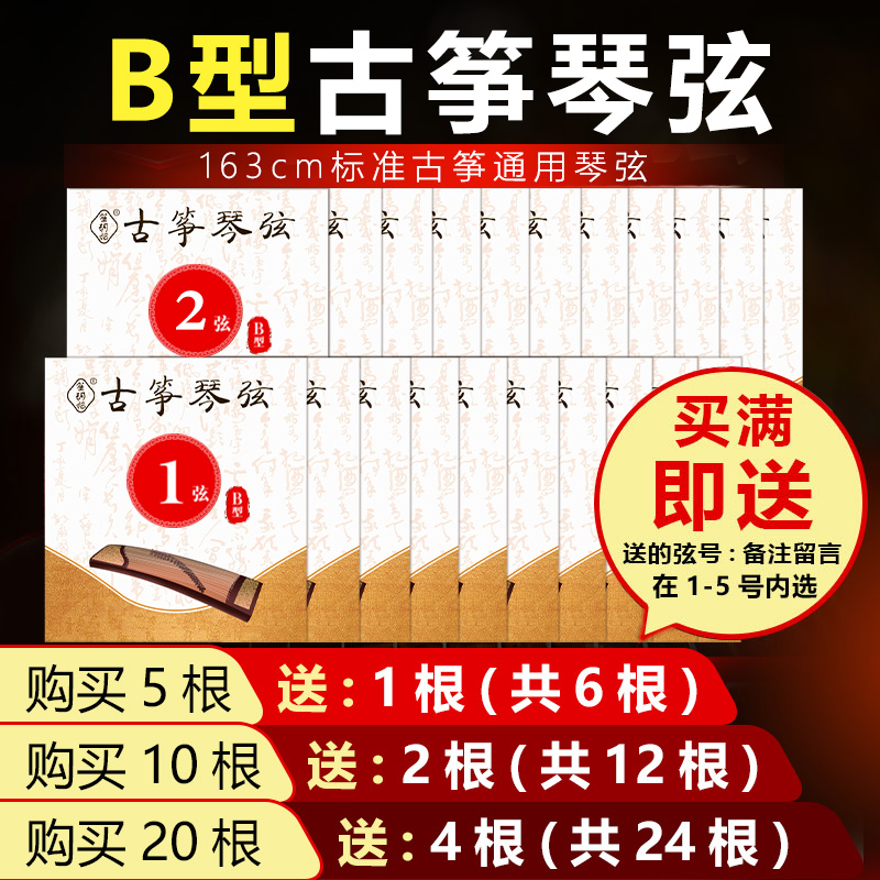 1-21号套装B型通用标准163古筝