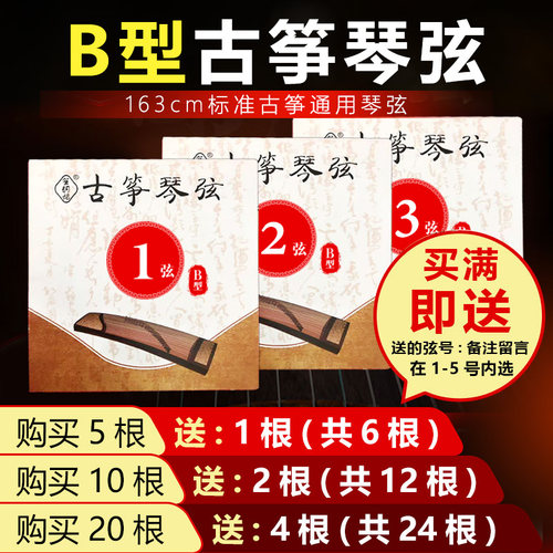古筝弦弦B型专业者演奏