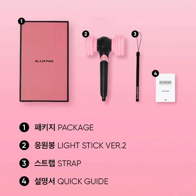 全款代购BLACKPINK粉墨三代锤子灯官方应援棒应援灯手灯 正品周边