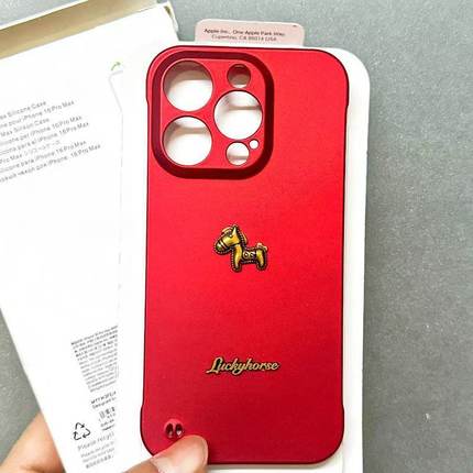 新年金属小马OPPOReno15手机壳Reno14/13/12无边框FINDX9/X8/X7