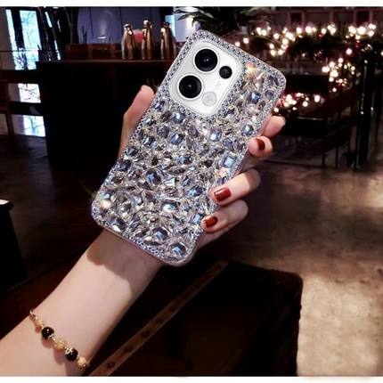 适用OPPO findx9pro手机壳x8/x7闪钻女款x6pro满钻水钻reno15/14p