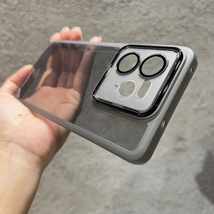 适用realme真我GT7Pro手机壳自带镜头膜防摔硅胶全包边高颜值简约男潮