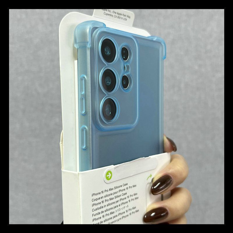 适用超薄冰雾磨砂适用三星S25ultra手机壳简约精孔三星S23/24ultra潮