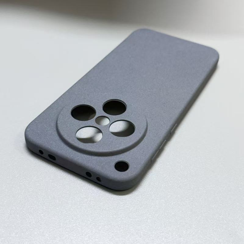 灰纯色简约适用oppofind x8 pro手机壳软壳粗磨砂岩砂硅胶全包男