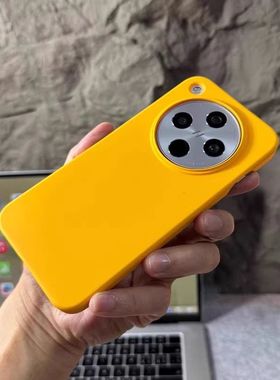 ins简约柠檬黄色硬壳适用OPPOFindX8手机壳X8ulta高级感X8Pro半包