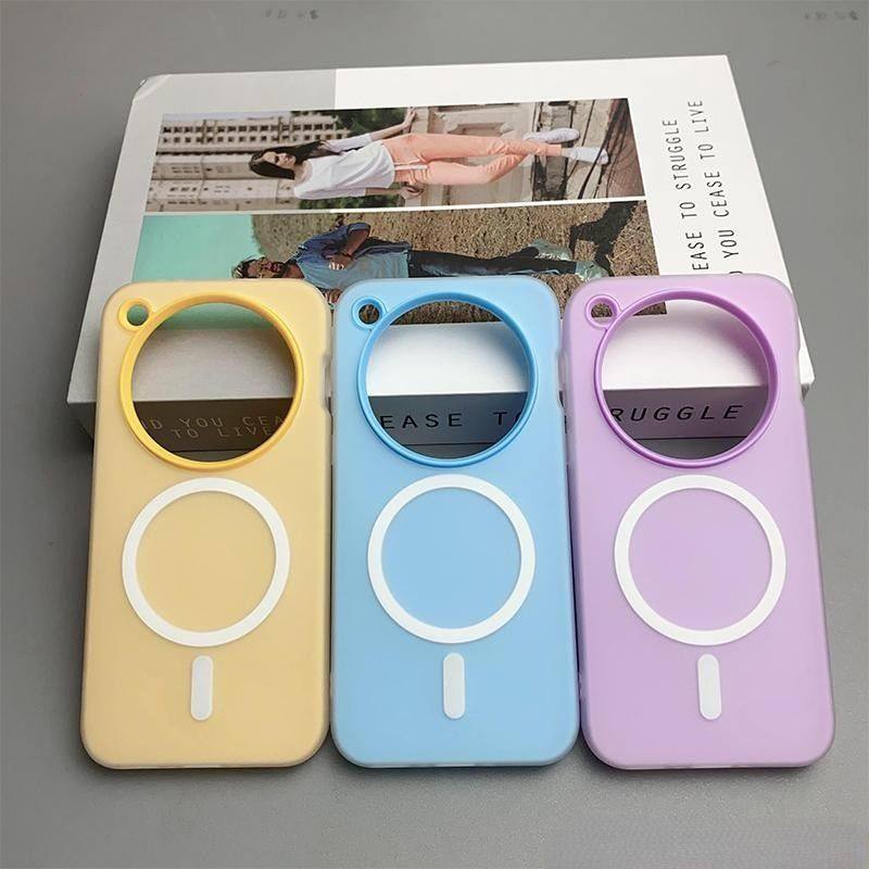 适用vivox200Ultra果冻二合一磁吸手机壳OPPOFindx8全包肤感磨砂