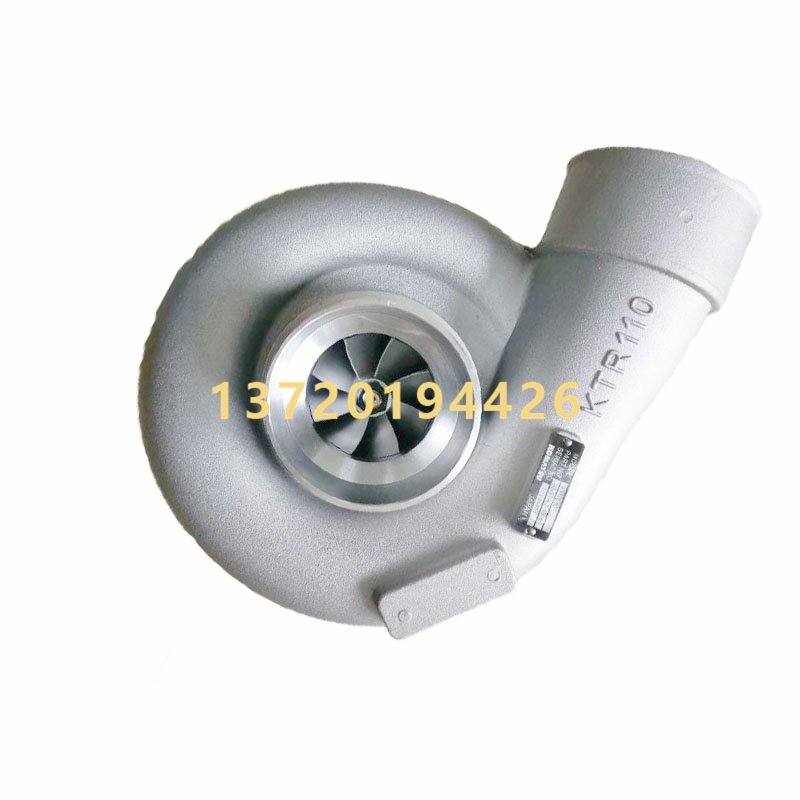 适用小松KTR110双流道挖机6505-55-5090 18060201水冷涡轮增压器