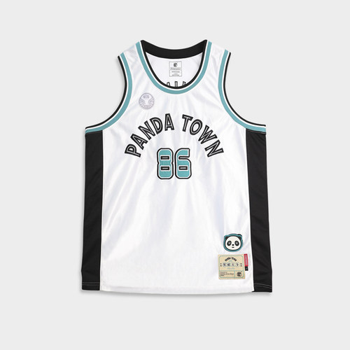 限量熊猫之乡主题86号复古球衣