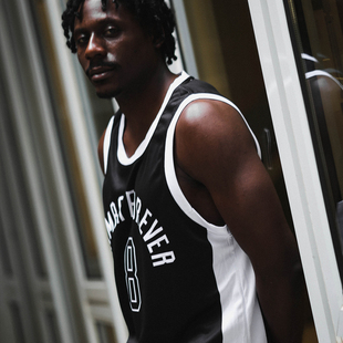 致敬科比主题MAMBA FOREVER黑曼巴GiGi黑白训练速干透气运动背心