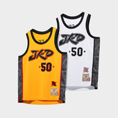 黑黄配色白龙街头复古刺绣球衣 致敬李小龙经典 限量款 2024龙年