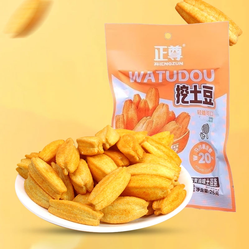 正尊挖土豆蜂蜜黄油味25g*1包