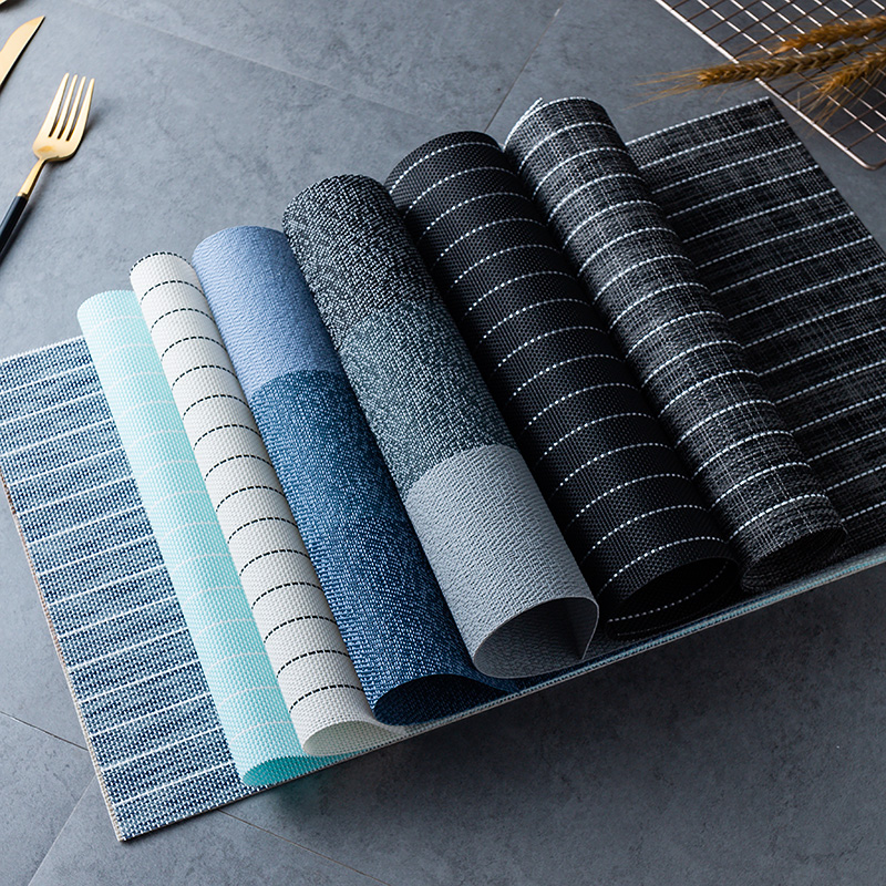 北欧ins风防油餐垫pvc西餐餐桌