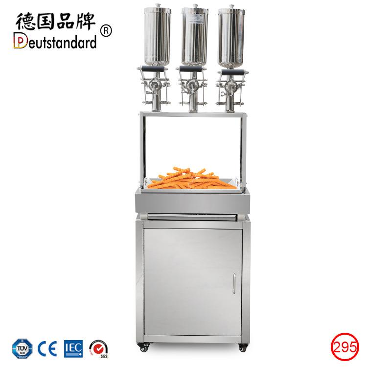 商用立式注心机一体吉拿果拉丁果吉事果泡芙注浆机果酱填充器