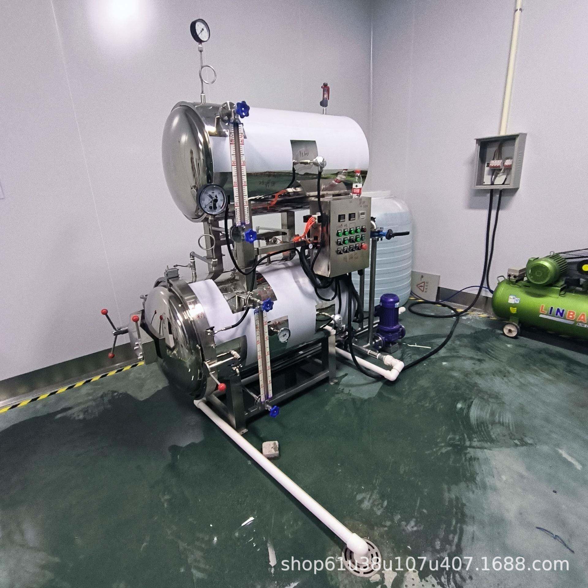 预制菜高温蒸煮杀菌锅豆制品豆腐干高温灭菌锅鸡腿鸭腿杀菌设备