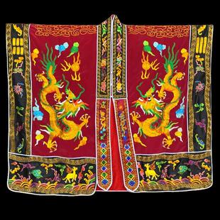 新款天师用品法器九龙法衣道士高功降衣双龙衣五龙衣道服道袍套装