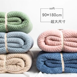 日本菠萝格浴巾男女加大婴儿裹胸儿童毛巾吸水快干不易掉毛a类