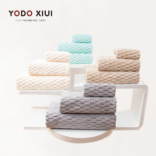 95*180金龟云朵格绒超大浴巾吸水加大宝宝儿童男女大毛巾快干A类