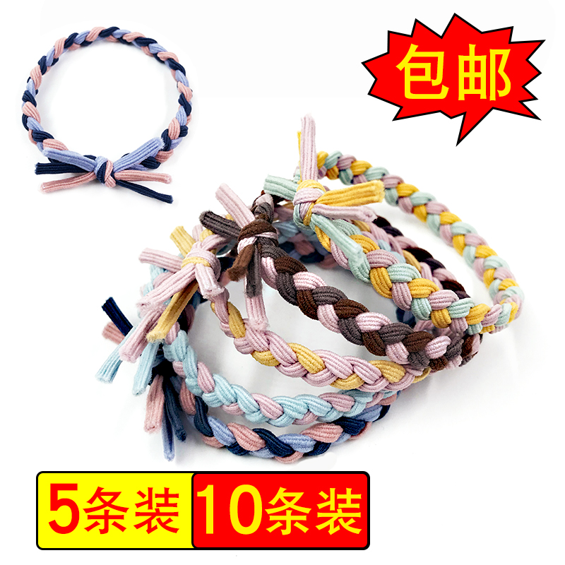皮筋女ins森系扎头发马尾橡皮筋高弹力耐用发绳新款简约网红头绳