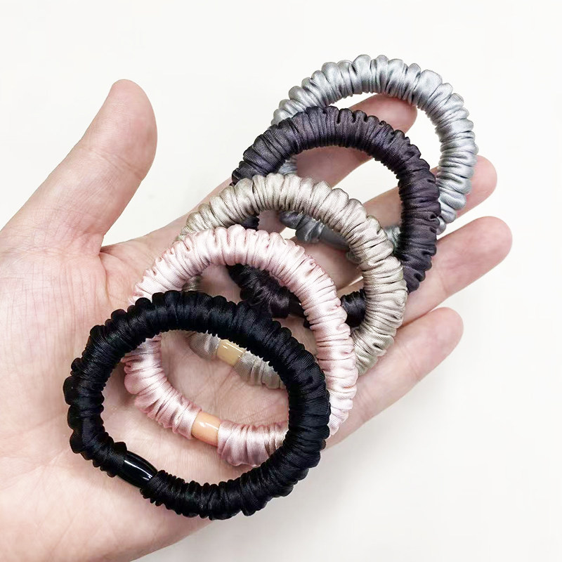 高级感缎面小肠发圈女头绳高弹力耐用扎马尾丸子发绳新款皮筋发饰,饰品/流行首饰/时尚饰品新,发饰,淘宝优惠券,粉丝福利购,淘宝优惠卷