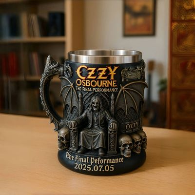 跨境新款 3D Ozzy Osbourne Commemorative Mug 居家马克杯纪念杯