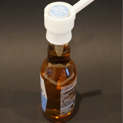 跨境新款 Bottle Cap Launcher 瓶盖发射器创意派对啤酒开瓶器