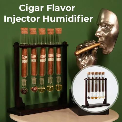 跨境新款Cigar Flavor Injector Humidifier雪茄风味注入器加湿器